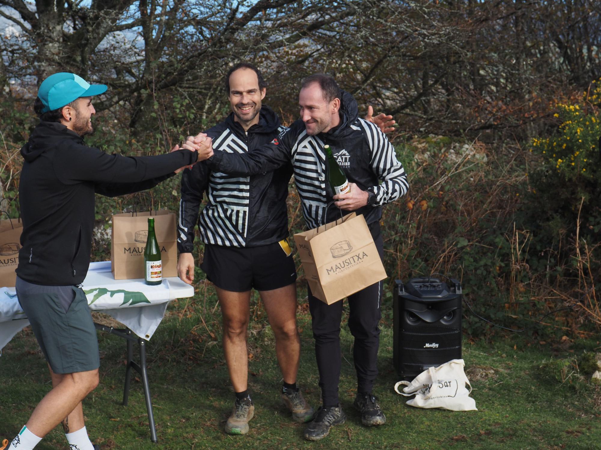 La llegada de los corredores a Karakate, en imágenes