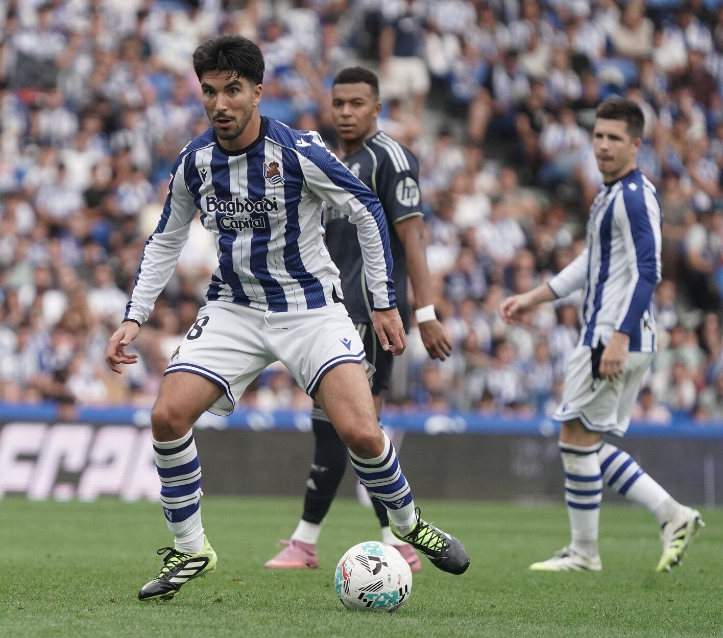 El Real Sociedad - Real Madrid, en imágenes