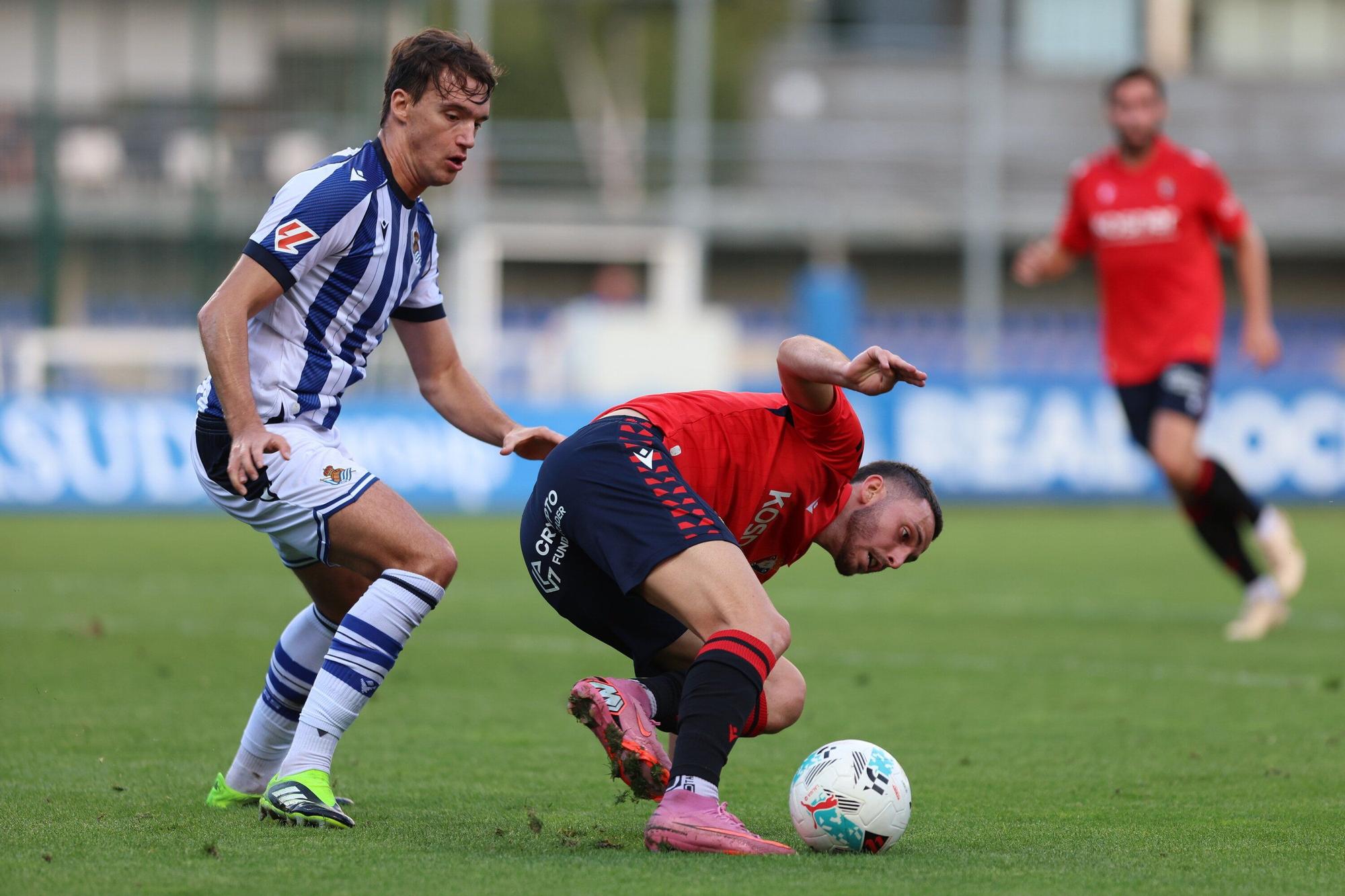 Amistoso de Osasuna en Zubieta