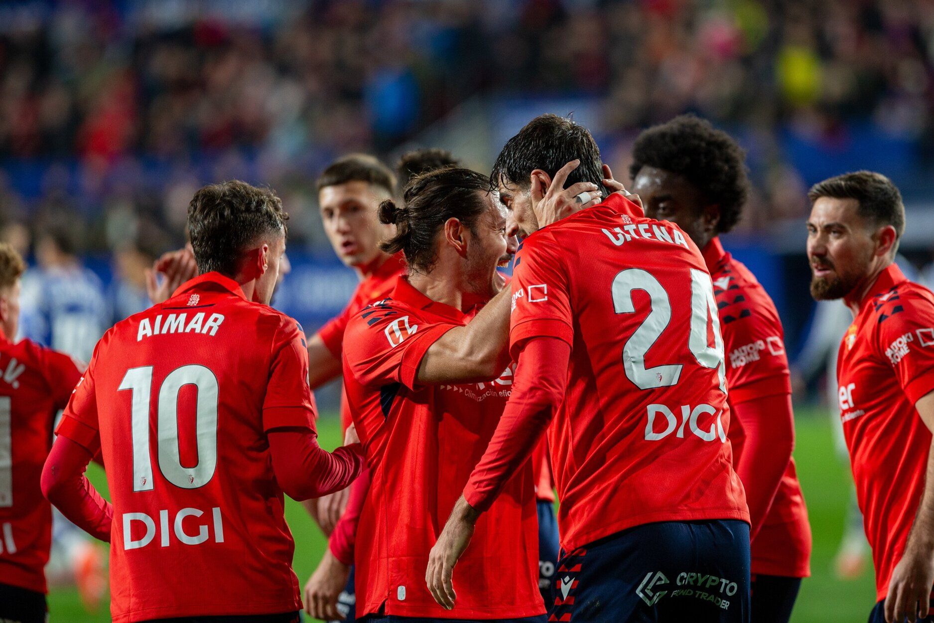 Mejores imágenes del Osasuna-Real Sociedad