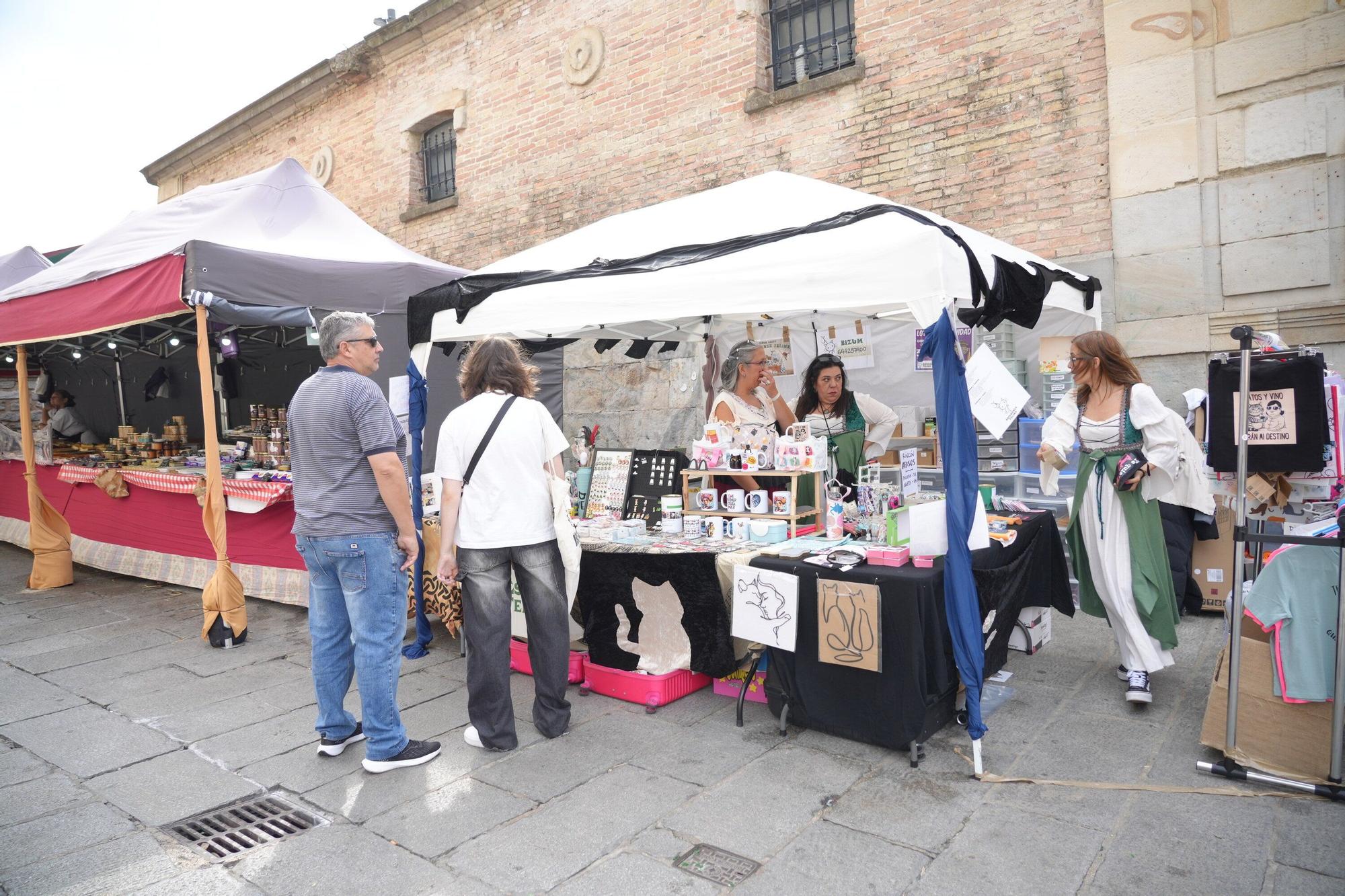 En imágenes: Domingo, último día del mercado medieval de Vitoria-Gasteiz