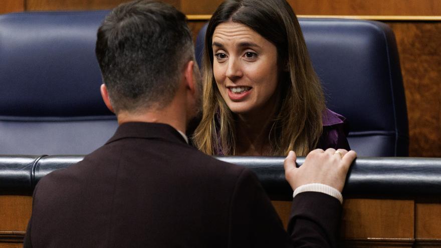 Irene Montero asegura que Rufián y ella están dispuestos a "hacer equipo" de cara a las elecciones