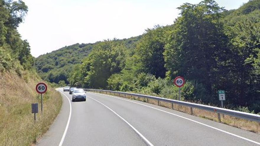 Un muerto y dos heridos en un accidente de tráfico en la carretera BU-750 kilómetro 1