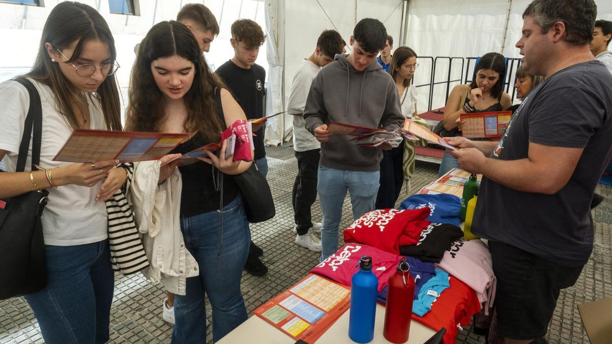 Inicio de curso en la Universidad Pública de Navarra.