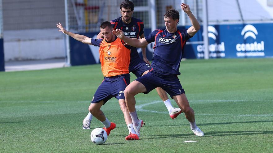 Fotos del entrenamiento de Osasuna de este 20 de julio