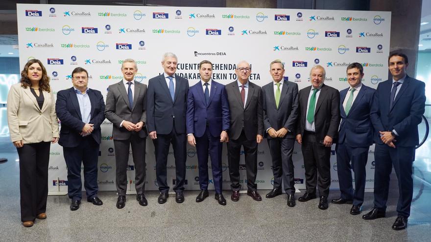 En imágenes: Encuentro con el lehendakari, Imanol Pradales Gil, nuevas capacidades políticas para la casa vasca