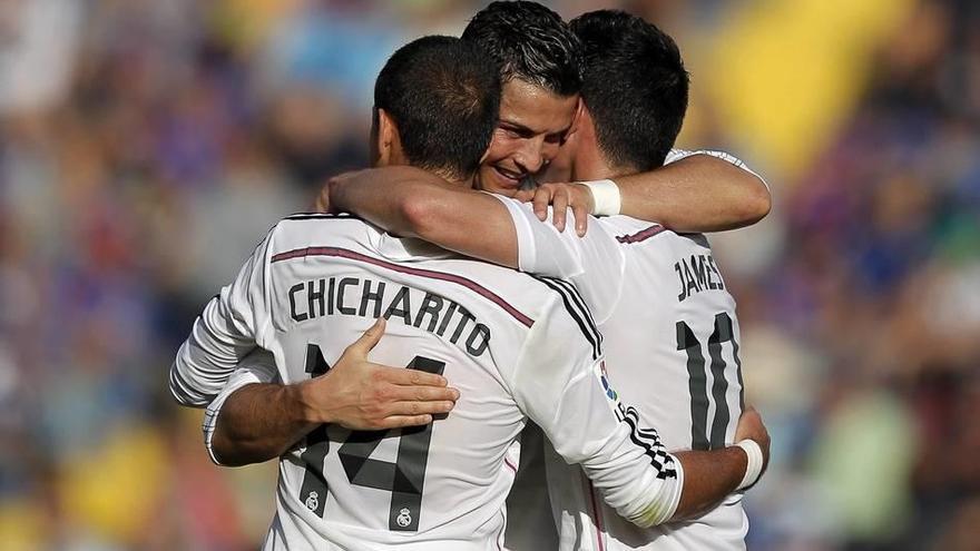 El Madrid se dosificó, pero goleó al Levante