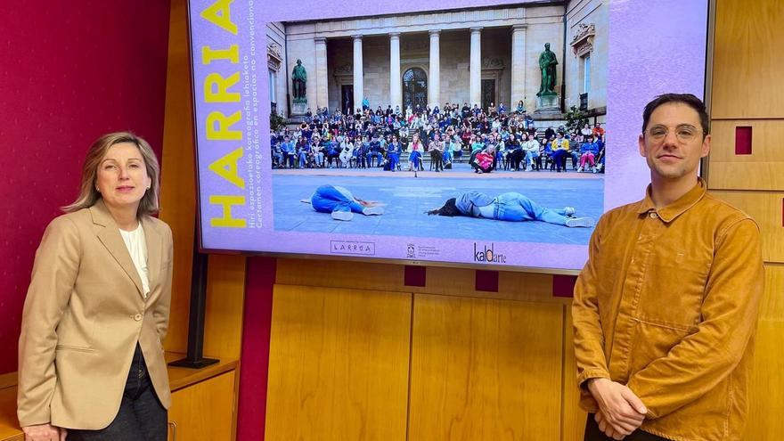 Harria 2026 koreografia lehiaketan izena emateko epea ireki dute martxoaren 16ra arte