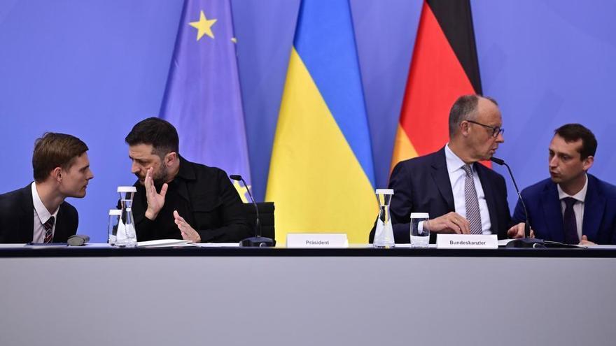Los líderes europeos piden a Trump una paz &quot;que tenga en cuenta&quot; los intereses de Kiev