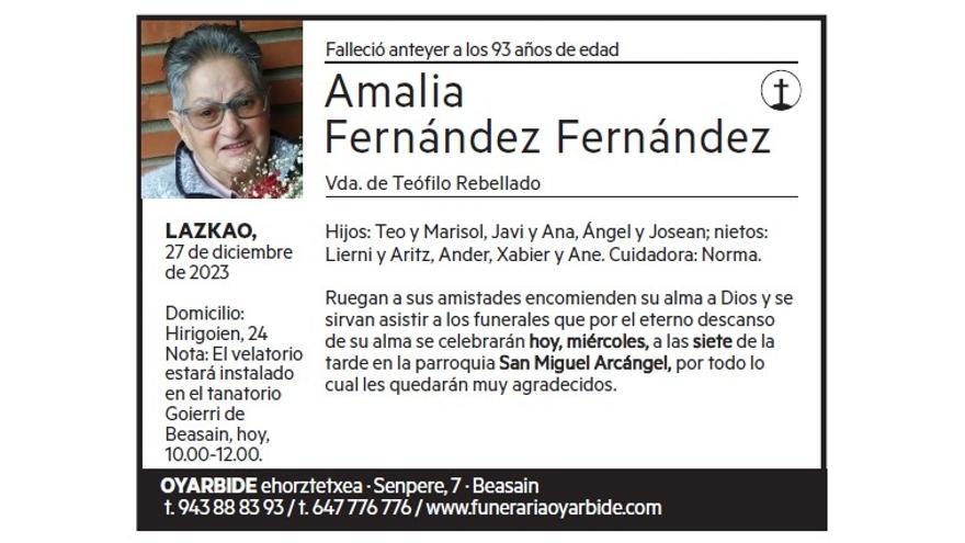 Amalia Fernández Fernández