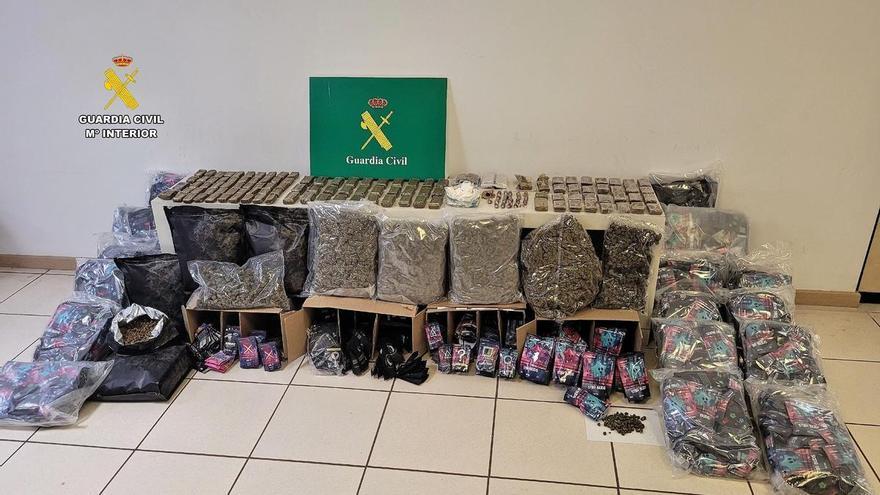 Detenidas 32 personas por enviar a Baleares más de 50 kilos de hachís, marihuana y cocaína por correo