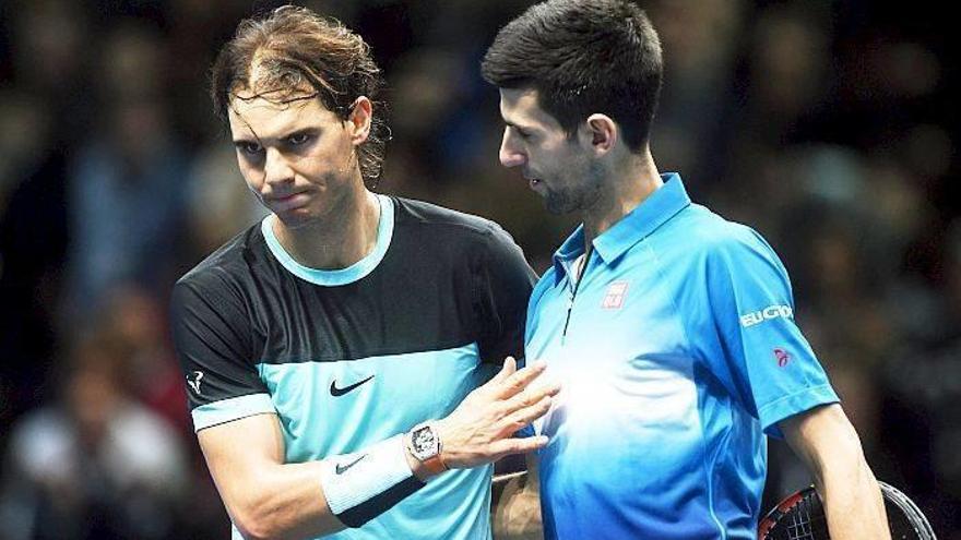Djokovic barre a Nadal y luchará por revalidar su título en Londres