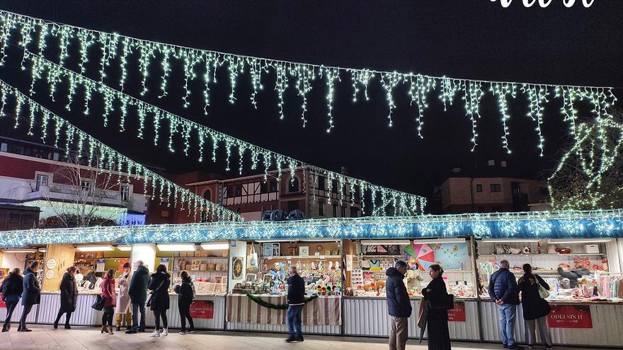 El mercado navideño de Mungia abre hoy sus puertas