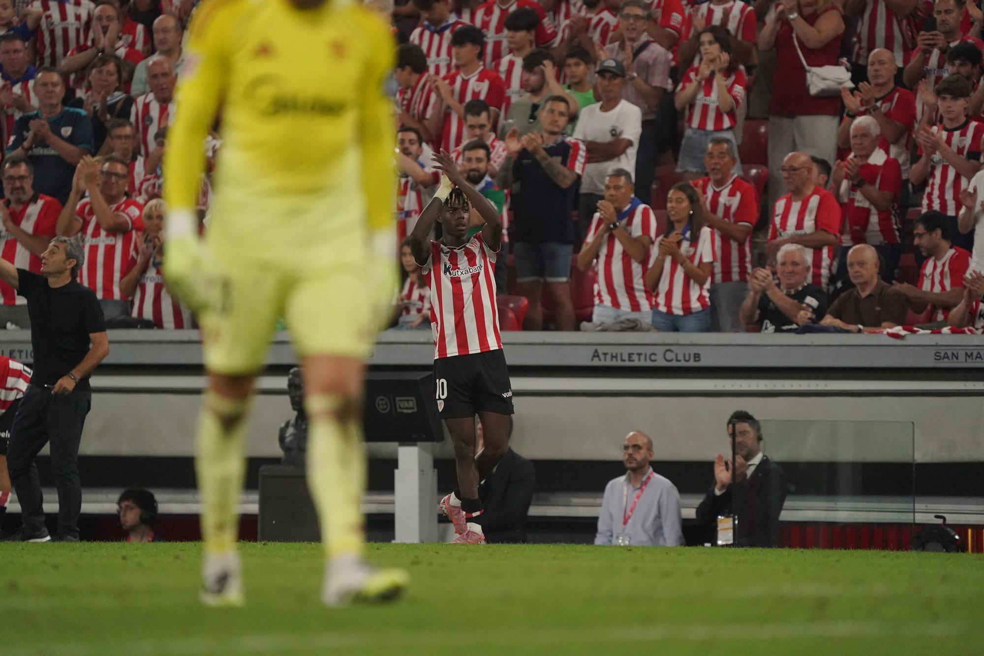 El Athletic-Sevilla, en imágenes