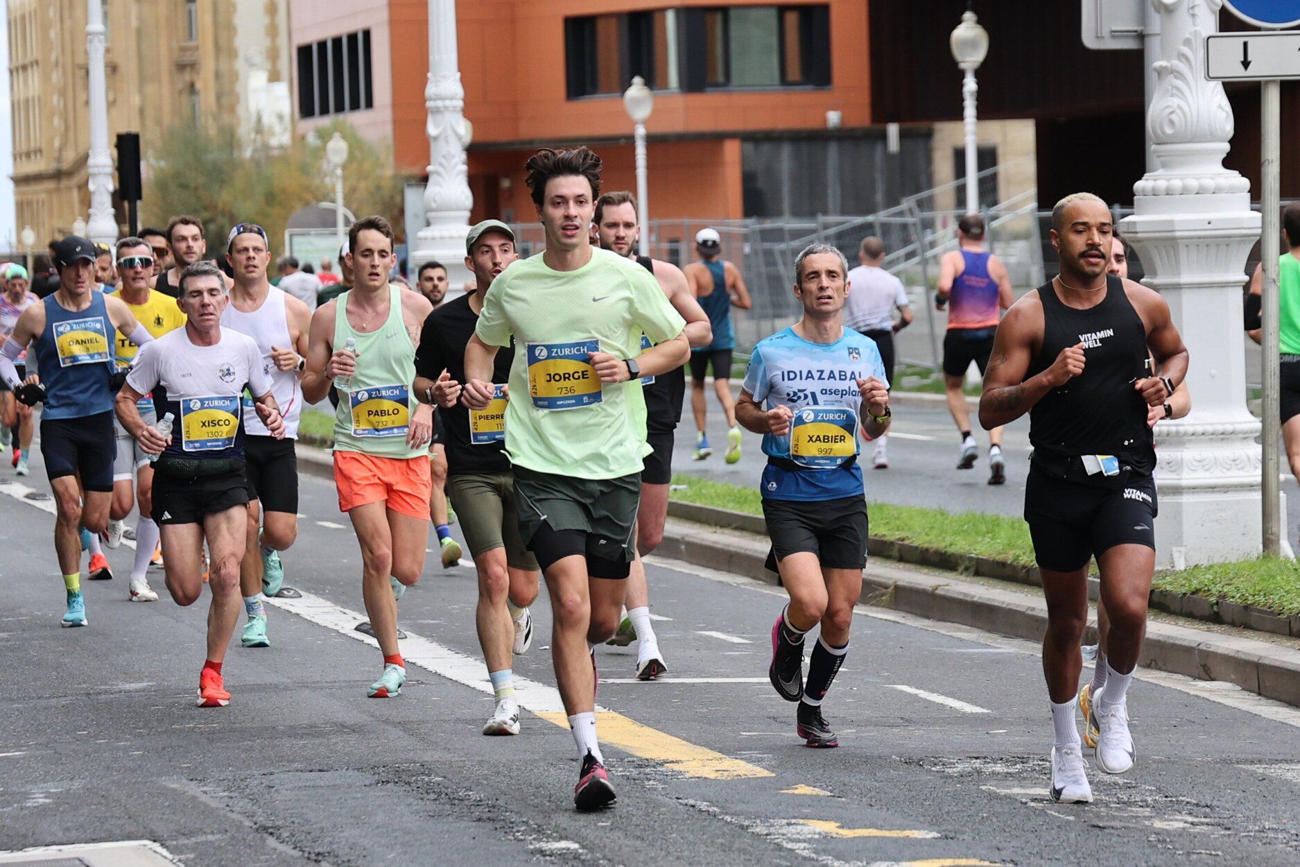 La 46 edición de la Maratón de San Sebastián, en imágenes