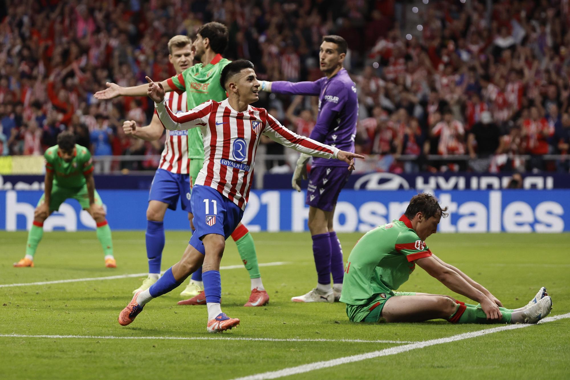 Fotos del partido Atlético de Madrid-Osasuna