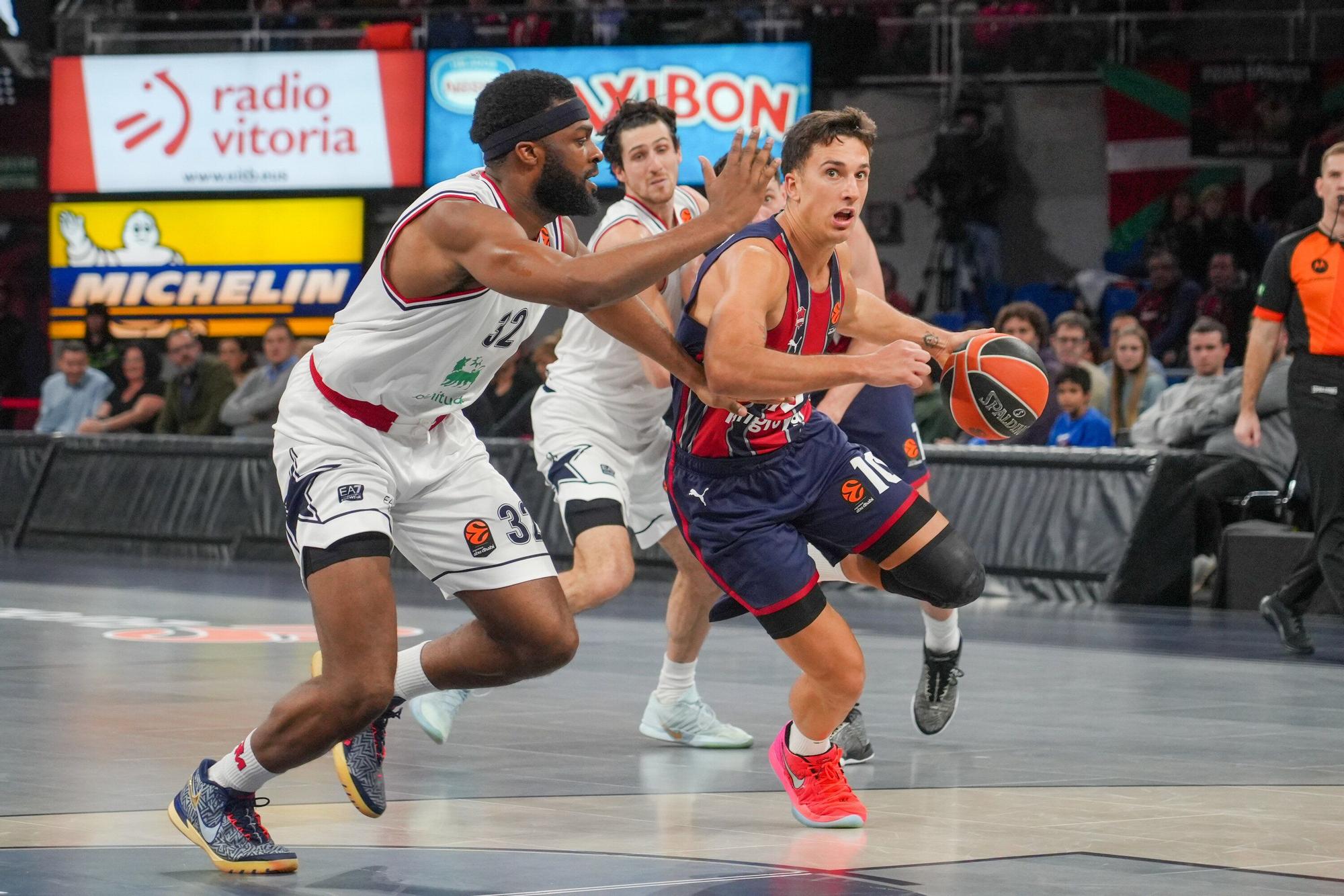 En imágenes: Baskonia se impone a Armani Milan con solvencia