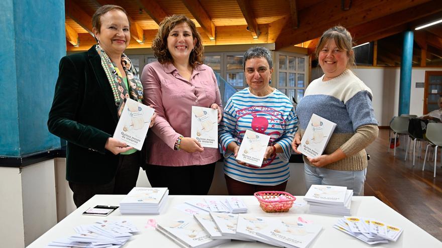 Elena Cardona presentó ayer en la sala Gambara del centró cívico de La Bolsa la reedición de su libro ‘Quince meses de invierno’