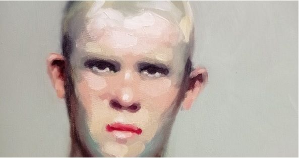 Imagen de una pintura de David Anocibar Arroqui, que llevará su proyecto &#039;Tritones&#039; a Lodosa.