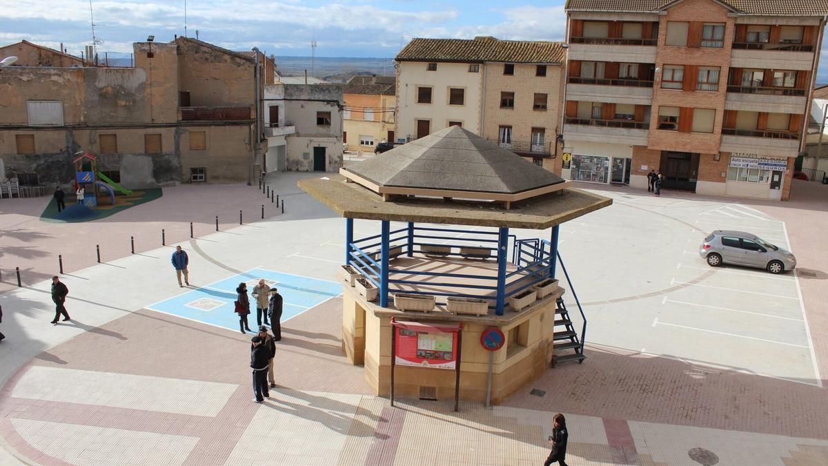 Vista de la plaza del general Clemente de Arguedas