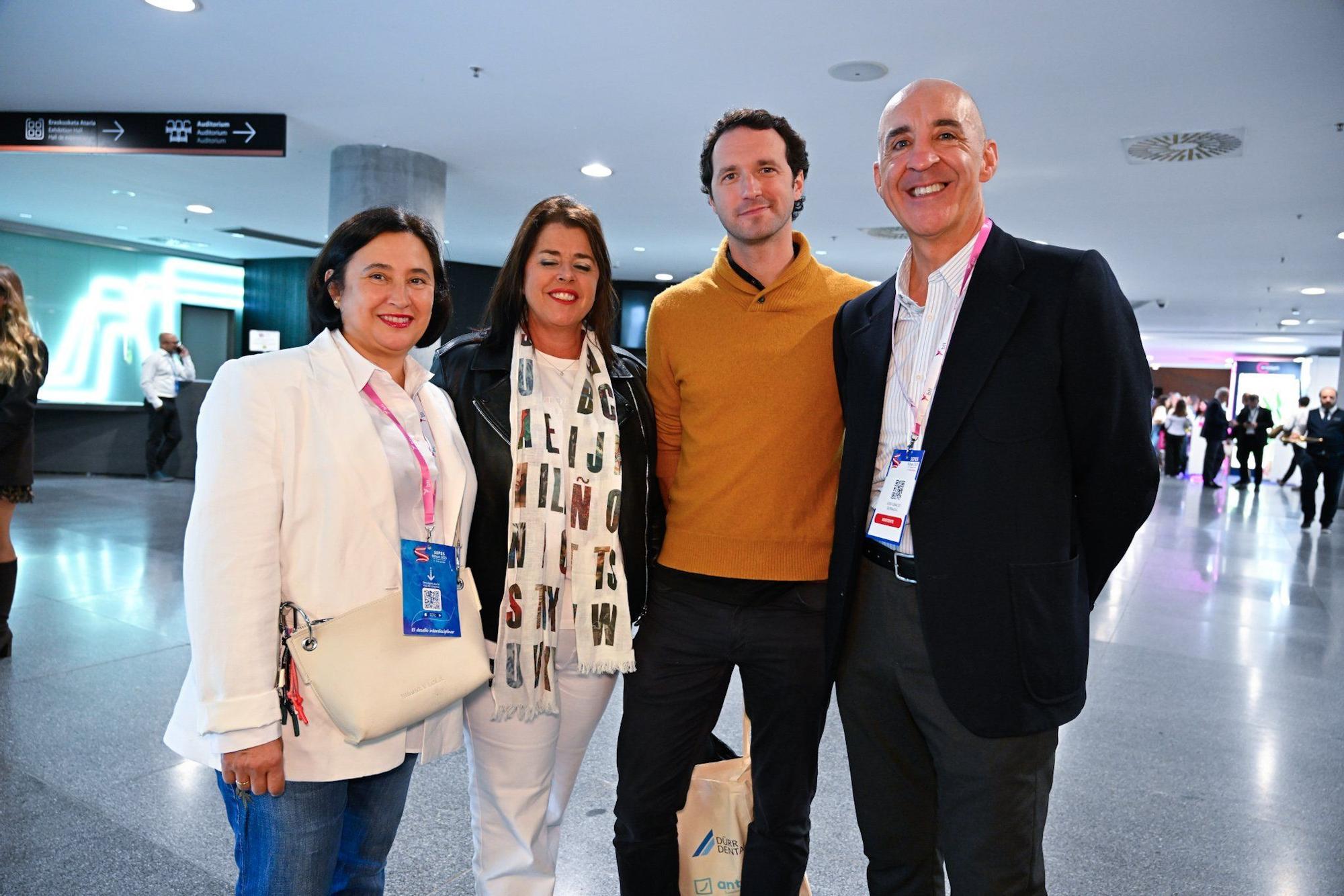 Ana García Arazosa, Olatz de Palacios, Aritz Sandoval y José I. Bernaola.