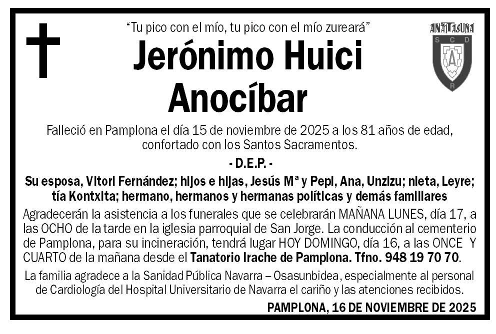 Jerónimo Huici Anocíbar