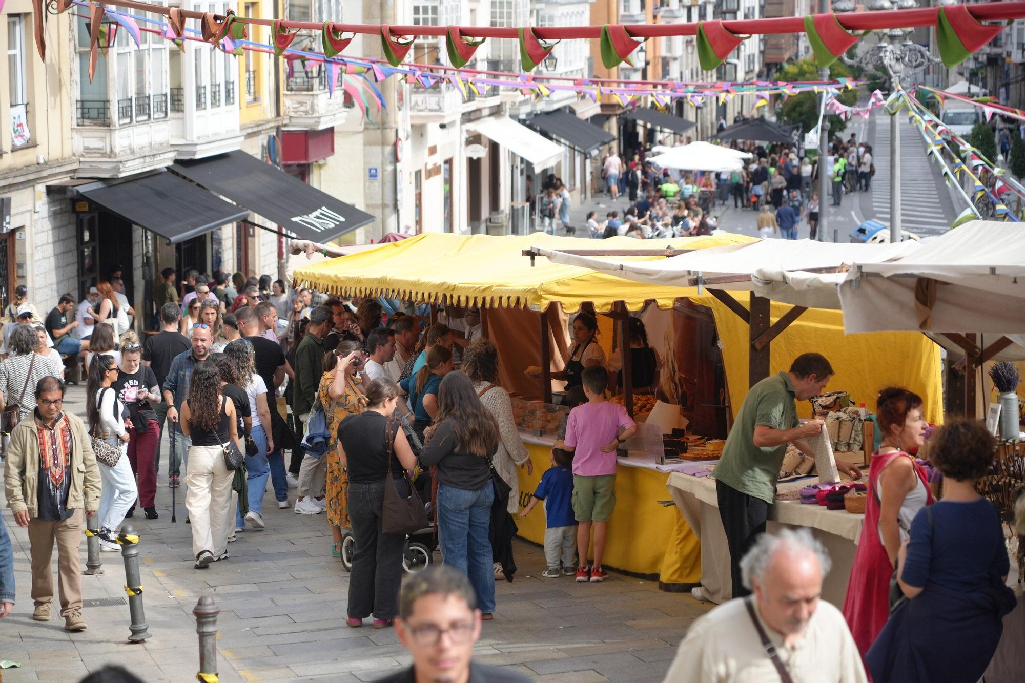 En imágenes: Domingo, último día del mercado medieval de Vitoria-Gasteiz