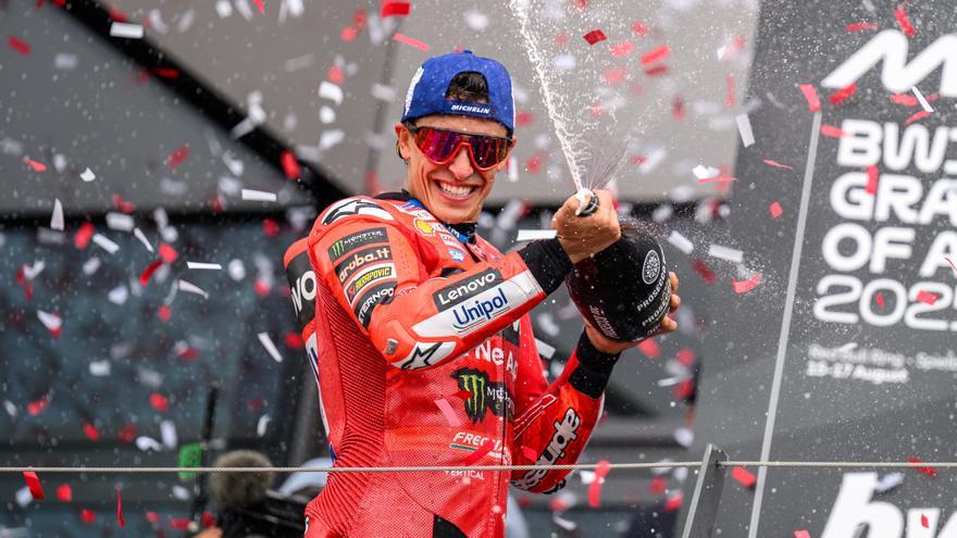 Márquez logra la victoria 1.000 de MotoGP y culmina su sexto doblete consecutivo