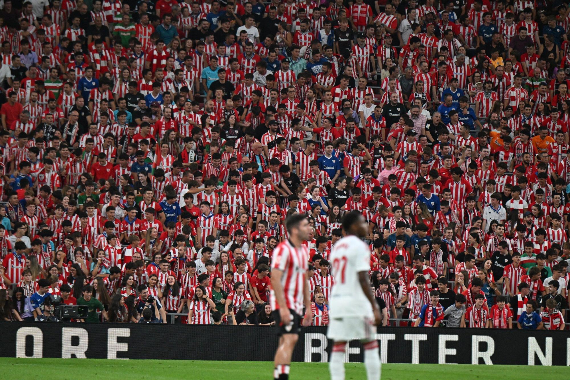 El Athletic-Sevilla, en imágenes