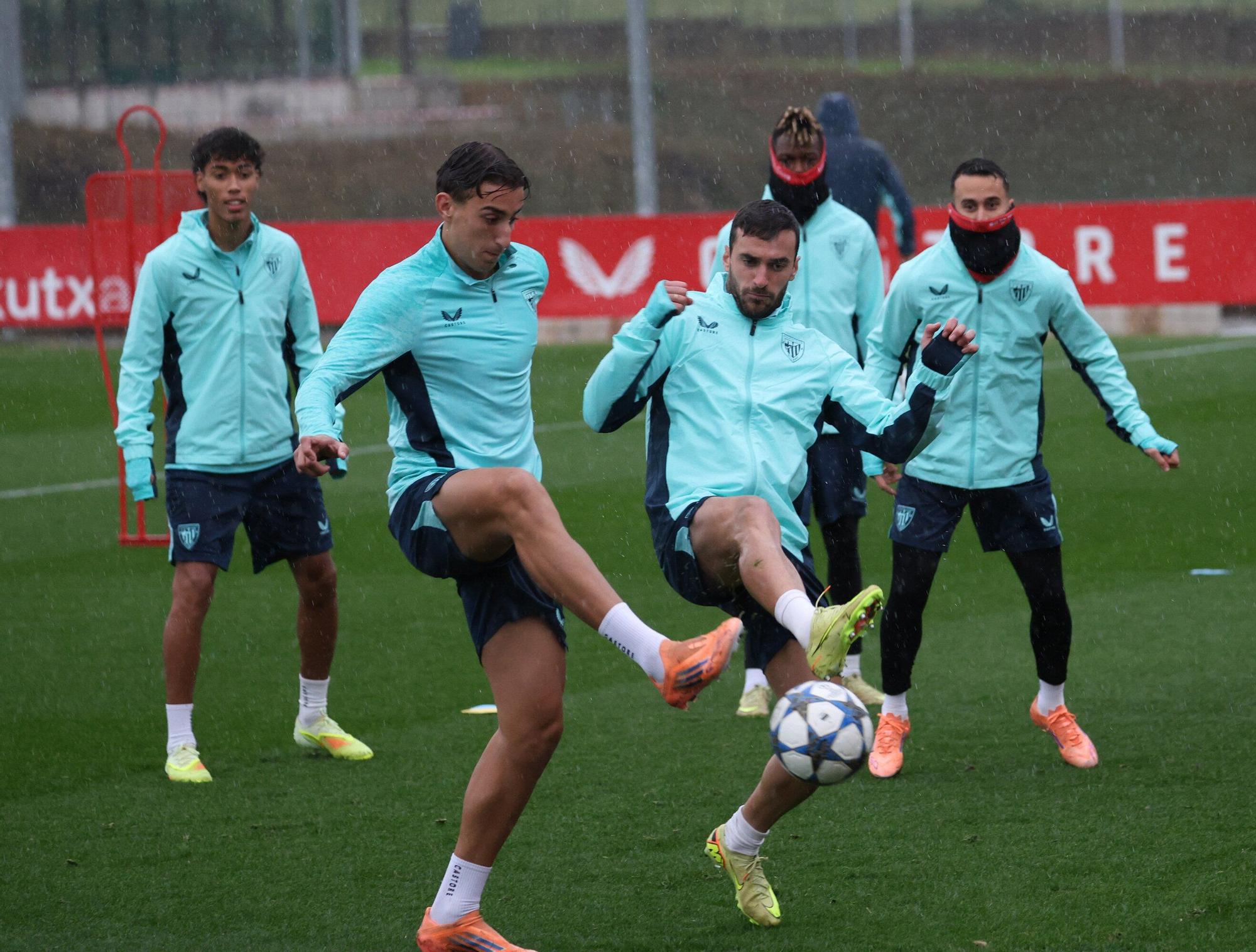 Entrenamiento del Athletic en Lezama