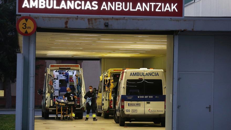 Dos heridos en una colisión entre dos vehículos en la NA-534 en Cáseda