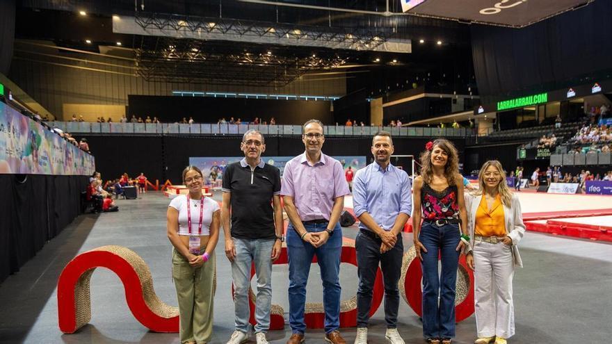 Cerca de 2.000 gimnastas de 110 clubes compiten en el Navarra Arena