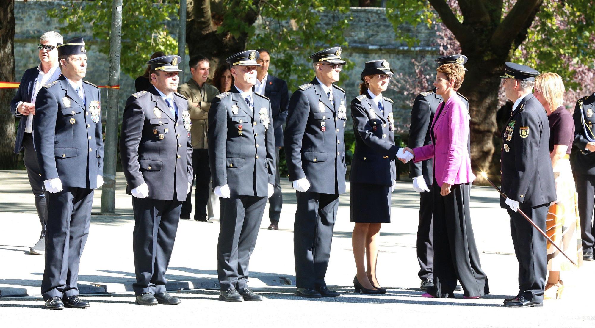 Fotos de la celebración del patrón de la Policía Nacional en Pamplona