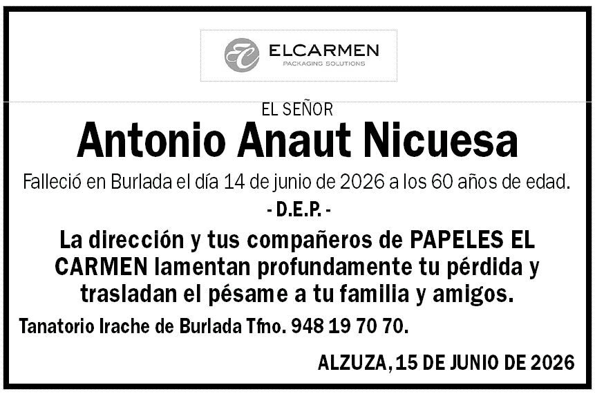 Antonio Anaut Nicuesa