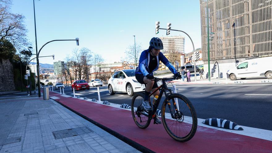 Un control cada dos días a los ciclistas en Bilbao