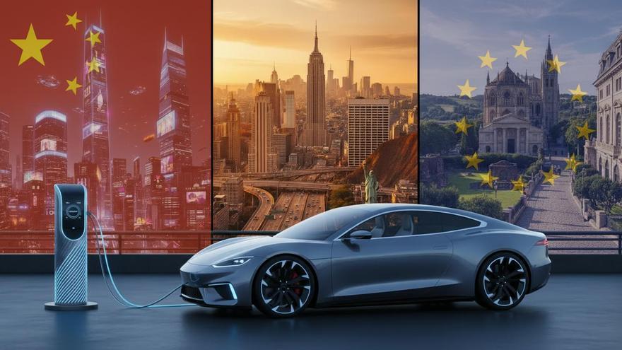 China, Europa o EEUU: ¿Quién lidera el mercado del vehículo eléctrico?