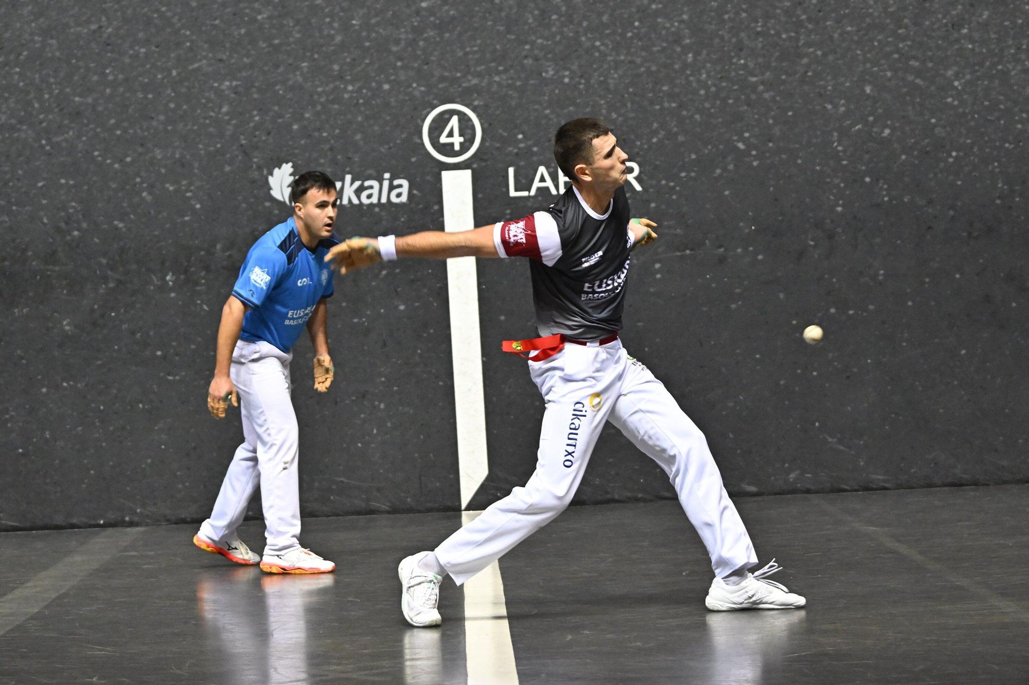 En imágenes: Lizeaga supera a Arribillaga en la final de la Liga de Naciones de mano individual