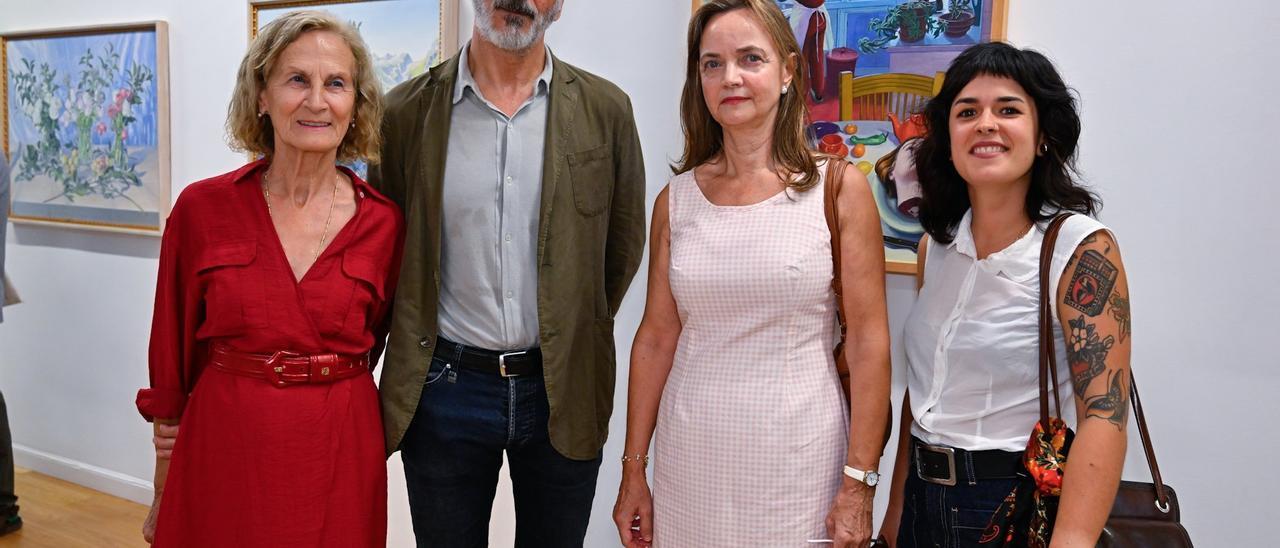 En imágenes: Lumbreras acoge una exposición homenaje a los 50 años de la primera promoción de la Facultad de Bellas Artes