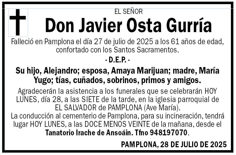 Javier Osta Gurría