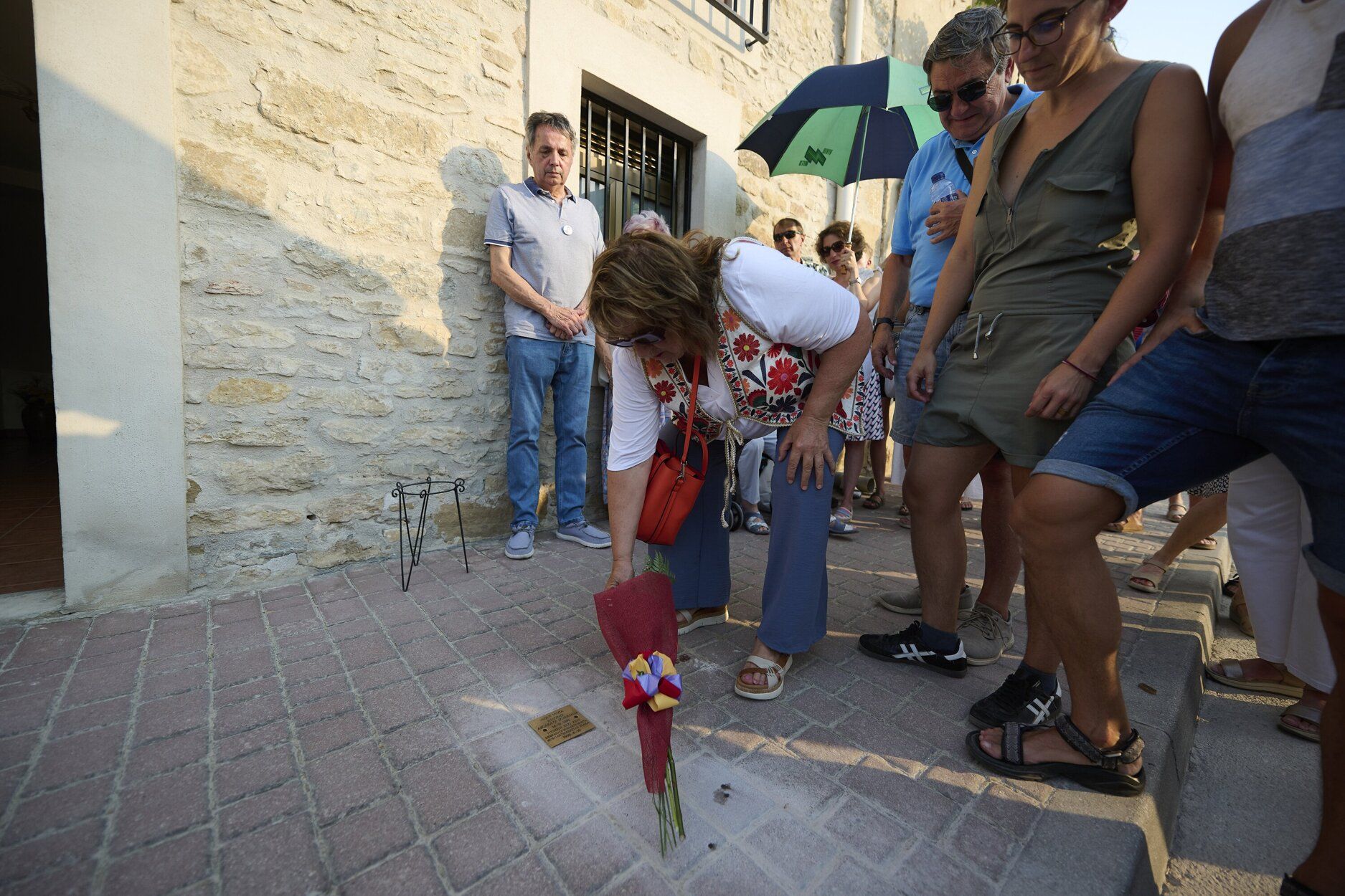 Homenaje en recuerdo de Rufino Azcárate en Tiebas