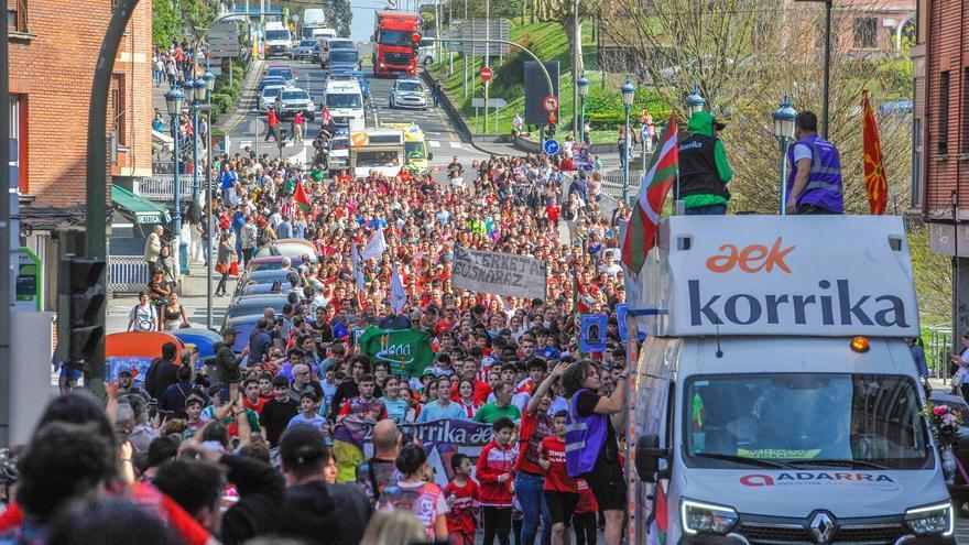Mungia madrugará para recibir a la Korrika