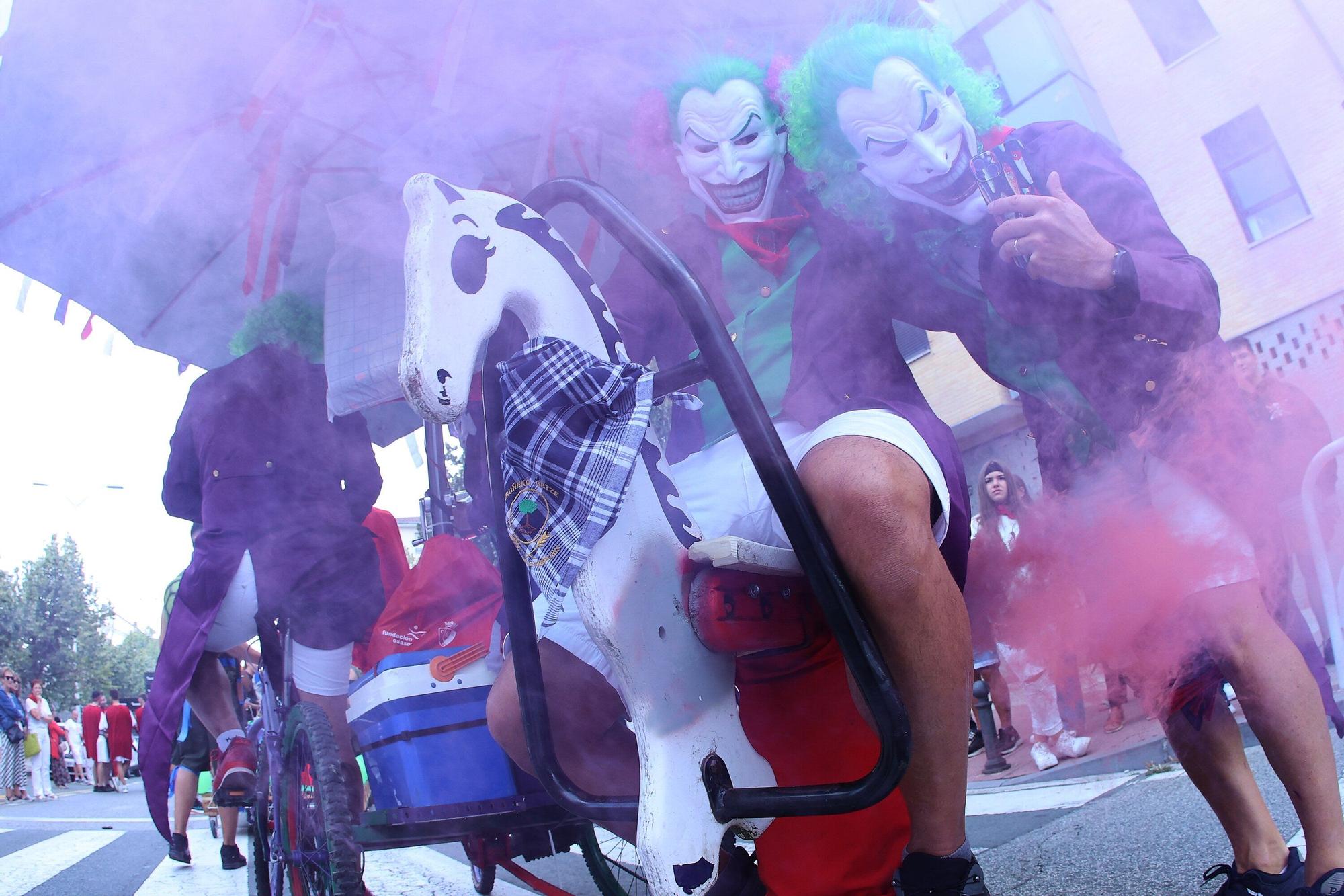 Concurso de disfraces y carrozas en fiestas de Noáin