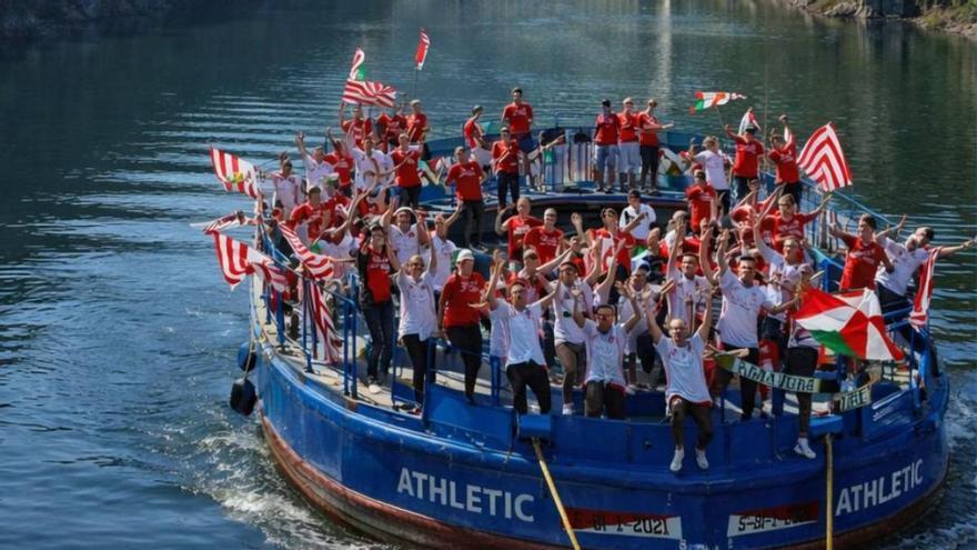 El Ourense anuncia el partido de Copa contra el Athletic con la gabarra
