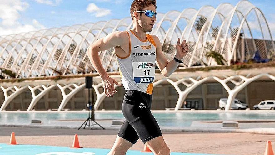 Álvaro López, del Grupompleo, roza el bronce en el Campeonato de España