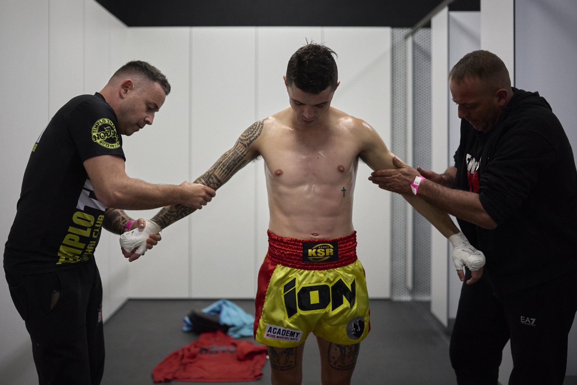 El Muay Thai pone en pie el Navarra Arena