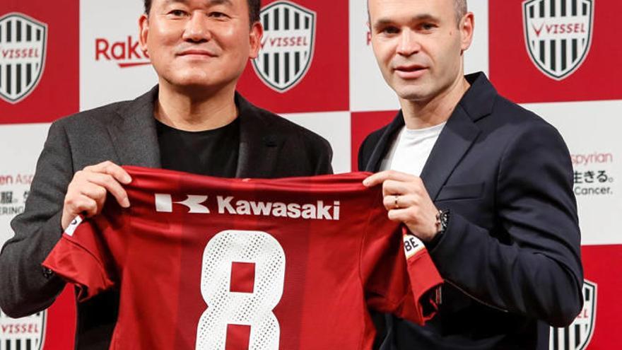 Iniesta: &quot;Elegí el Vissel Kobe porque el proyecto me ilusiona muchísimo&quot;