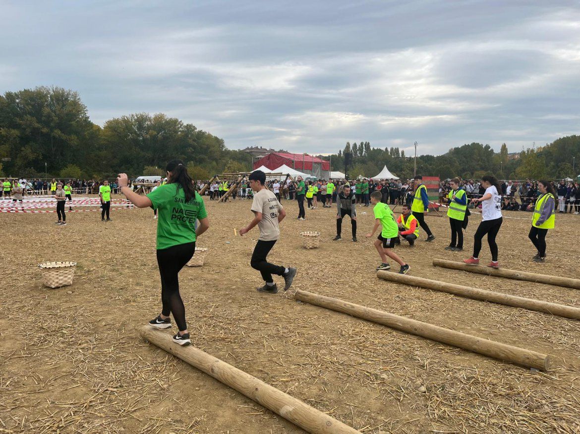Fotos: Nafarroa Oinez 2025 en la ikastola Paz de Ziganda de Villava - Atarrabia