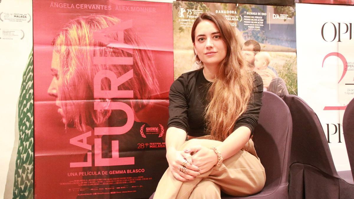 Gemma Blasco, directora de 'La Furia' en Tudela. Gemma Blasco, directora de 'La Furia' en Tudela.
