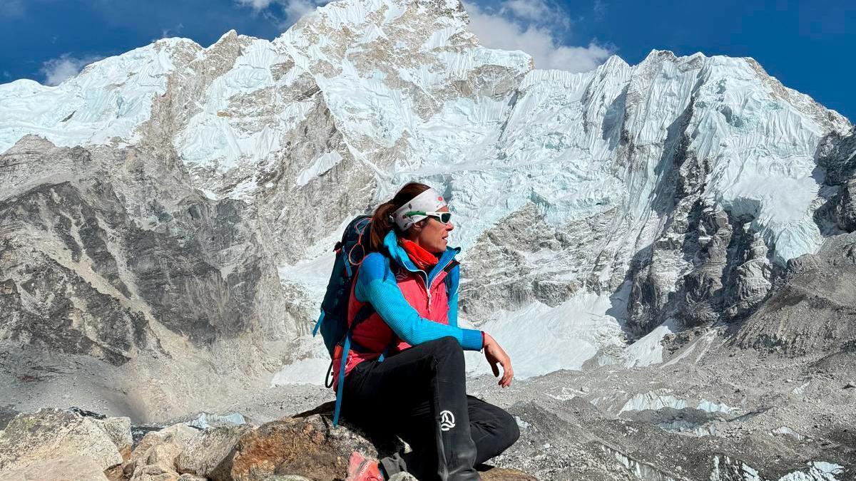 A Edurne la naturaleza le ayuda a “encontrarse, pensar y reflexionar”.