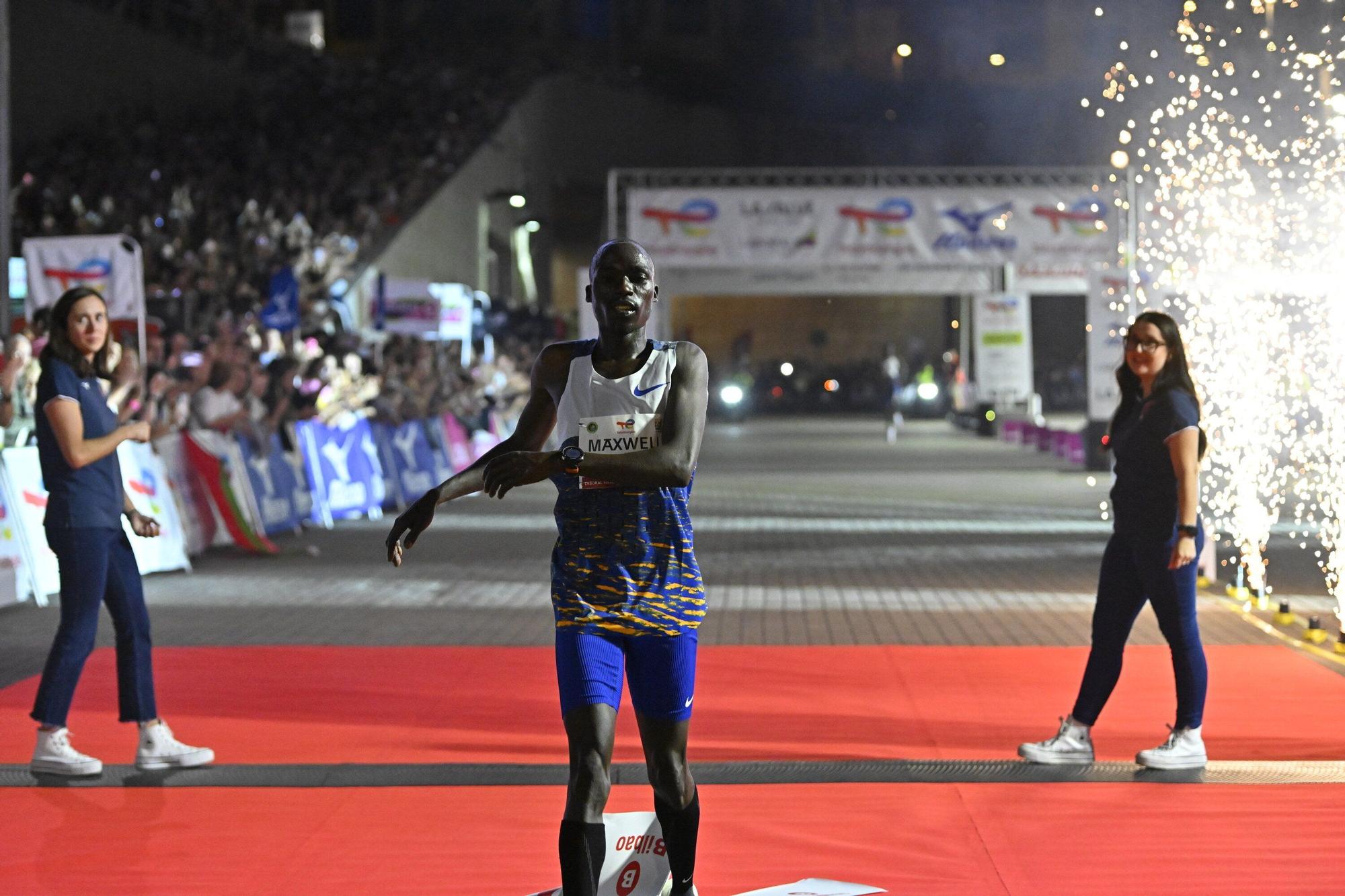 El Bilbao Night Marathon, en imágenes